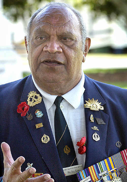 Buddy Lea in Hervey Bay in 2009. Buddy Lea in Hervey Bay in 2009.