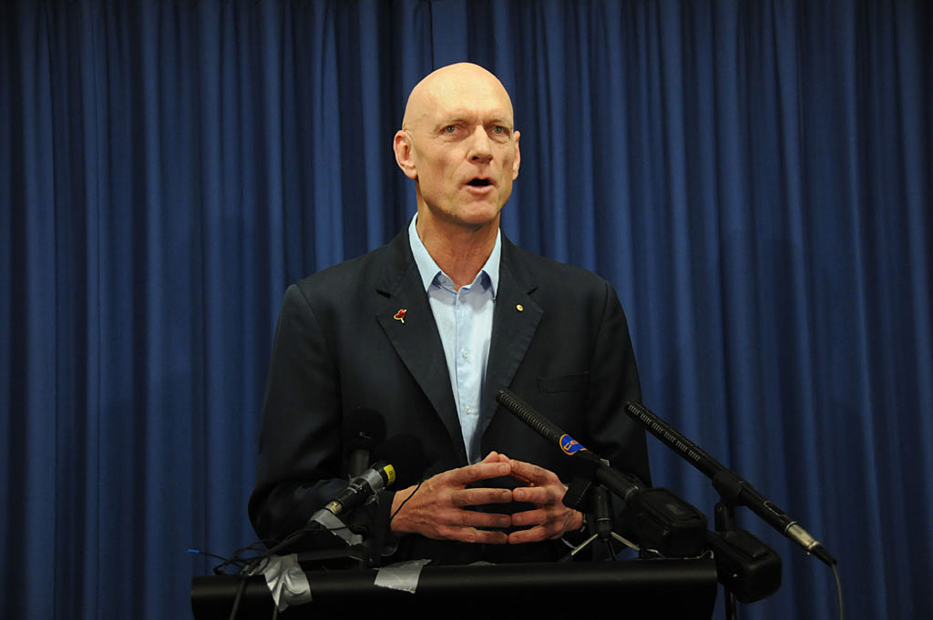 Peter Garrett announces his decision against the Traveston Crossing dam, six years ago today Peter Garrett announces his decision against the Traveston Crossing dam, six years ago today