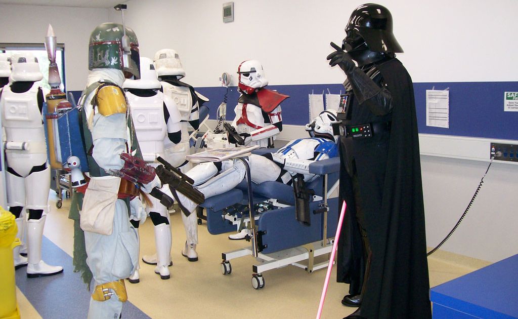 Members of the Fighting 501st Legion donated blood at the Robina Blood Donor Bank last weekend. Members of the Fighting 501st Legion donated blood at the Robina Blood Donor Bank last weekend.