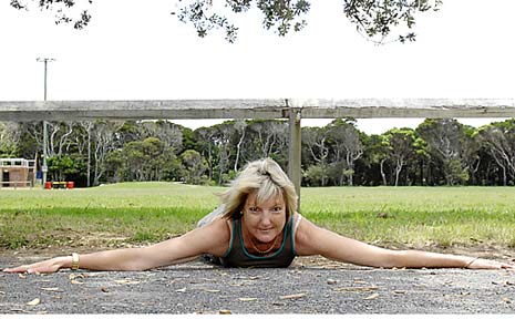 Louise Owen takes up the community fight for improved parking in Park Lane, Lennox Head. Louise Owen takes up the community fight for improved parking in Park Lane, Lennox Head.