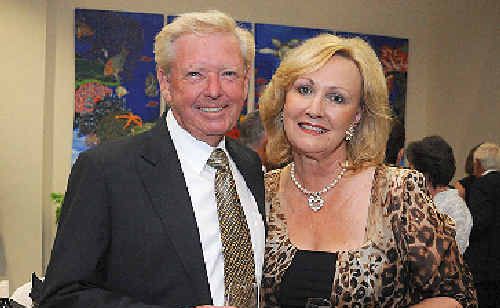 Merv and Dianne Schneider attend the Chamber of Commerce and Tourism Black and White Gala Dinner. Merv and Dianne Schneider attend the Chamber of Commerce and Tourism Black and White Gala Dinner.
