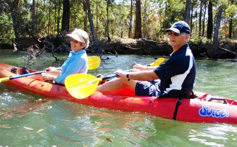Everyone is invited to come kayaking on the Brunswick River next Sunday morning. Everyone is invited to come kayaking on the Brunswick River next Sunday morning.