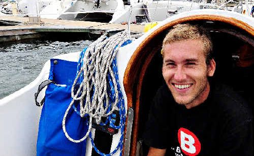 After two and a half years at sea going adventurer Nick Jaffe has returned home docking in Coffs. After two and a half years at sea going adventurer Nick Jaffe has returned home docking in Coffs.