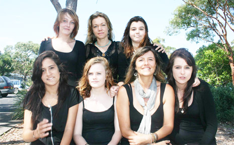 Chrysalis group co-ordinator Amie Dreyer (back row, second from left) and sexual assault counsellor Jane McGowan (front row, third from left) with group members (back, from left) Ella Green, Penny Wilson, (front, from left) Ivori McGlone, Asha McClennan and Ella Pike. Chrysalis group co-ordinator Amie Dreyer (back row, second from left) and sexual assault counsellor Jane McGowan (front row, third from left) with group members (back, from left) Ella Green, Penny Wilson, (front, from left) Ivori McGlone, Asha McClennan and Ella Pike.