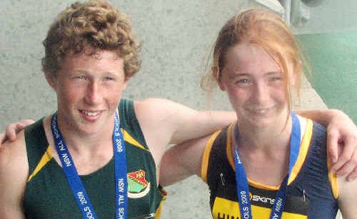 Jay Meaney (left) and Sophia Hinrichsen. Jay Meaney (left) and Sophia Hinrichsen.