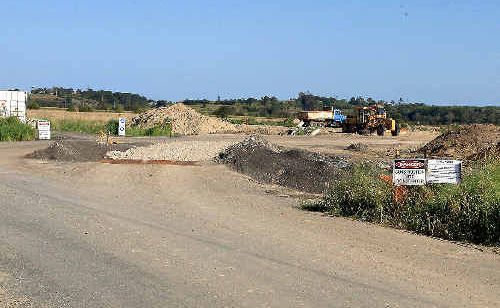 Work is under way on the Moreton Bay Bug Farm at Chinderah. Work is under way on the Moreton Bay Bug Farm at Chinderah.
