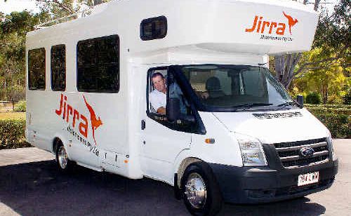 Business at Jirra Motorhomes has been booming for Brian and Donna Johnston. Business at Jirra Motorhomes has been booming for Brian and Donna Johnston.