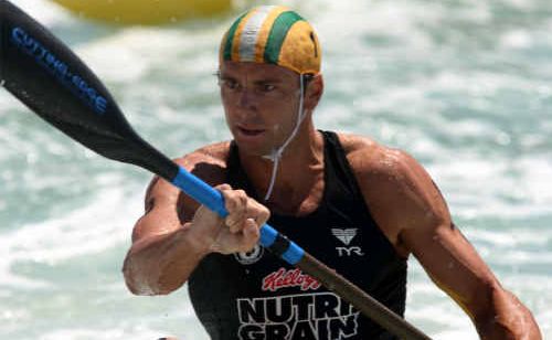 Hugh Dougherty in action at the Nutri-Grain ironman trials. Hugh Dougherty in action at the Nutri-Grain ironman trials.