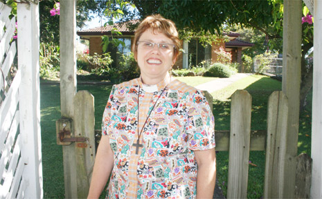 The Reverend Hilary Singleton has taken up her new post as the priest-in-charge of the Anglican Parish of Byron Bay. The Reverend Hilary Singleton has taken up her new post as the priest-in-charge of the Anglican Parish of Byron Bay.