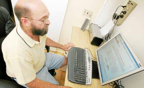 Computer buff Brett Christensen has people from all over the world using his website to use his expertise to discover hoaxes. Computer buff Brett Christensen has people from all over the world using his website to use his expertise to discover hoaxes.