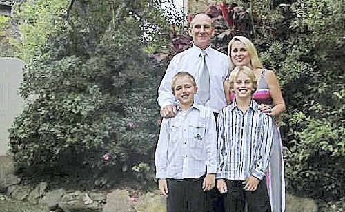 Steve and Lisa Cavanagh with their sons, Jared, 9, and Mitch, 12, on the day Mitch started to complain of a sore hip. Steve and Lisa Cavanagh with their sons, Jared, 9, and Mitch, 12, on the day Mitch started to complain of a sore hip.
