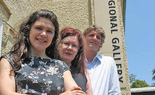 Encouraging entries for the new Northern Rivers Portrait Prize are (from front) Lismore Regional Gallery curator Kezia Geddes, Northern Rivers Echo general manager Heather Williams and David Wolf from Walters Solicitors. Encouraging entries for the new Northern Rivers Portrait Prize are (from front) Lismore Regional Gallery curator Kezia Geddes, Northern Rivers Echo general manager Heather Williams and David Wolf from Walters Solicitors.