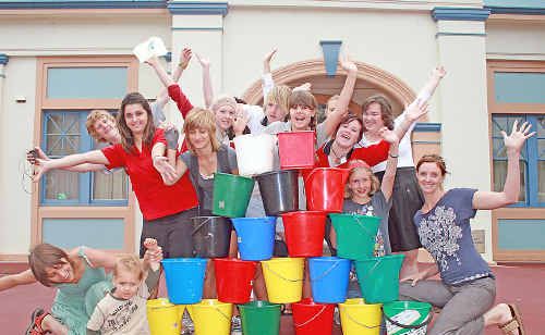 There will be buckets of fun at the Lismore Memorial Baths after the Walk Against Warming on December 12. There will be buckets of fun at the Lismore Memorial Baths after the Walk Against Warming on December 12.