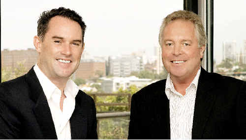 John McGrath (left), chief executive of McGrath Real Estate, and principal of McGrath Ballina John Nicolson. John McGrath (left), chief executive of McGrath Real Estate, and principal of McGrath Ballina John Nicolson.