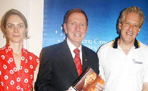 Justice Michael Kirby (centre) with Yvette Holt, alecturer at SCU School of Law and Justice, and Sam Garkawe, an associate professor at the school. Justice Michael Kirby (centre) with Yvette Holt, alecturer at SCU School of Law and Justice, and Sam Garkawe, an associate professor at the school.