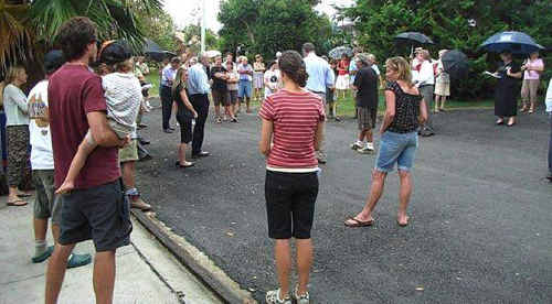 Over 40 residents and ratepayers were at the on-site Clarence Valley Council meeting in Angourie. Over 40 residents and ratepayers were at the on-site Clarence Valley Council meeting in Angourie.