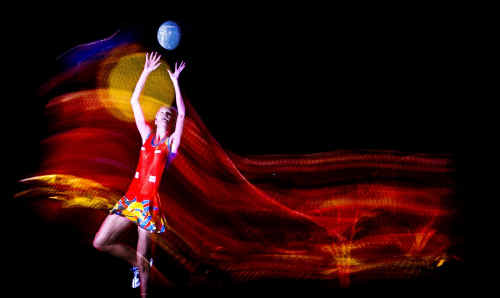 Daily Examiner photographers Adam Hourigan and Brendan Ray have won silver and bronze awards in the 2009 International Aperture Awards for their submissions of various images. Pictured is Adam Hourigan’s silver award-winning piece of netball player Lauren Wright as she jumps high for a pass in training in preparation for the grand final against Ballina. Daily Examiner photographers Adam Hourigan and Brendan Ray have won silver and bronze awards in the 2009 International Aperture Awards for their submissions of various images. Pictured is Adam Hourigan’s silver award-winning piece of netball player Lauren Wright as she jumps high for a pass in training in preparation for the grand final against Ballina.