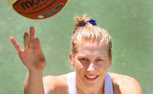 Australian Opals star Abby Bishop. Australian Opals star Abby Bishop.