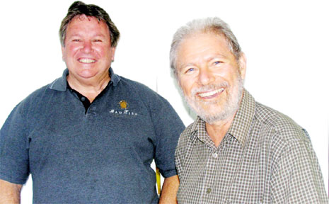 Ray Linabury (left) and Richard Heazlewood-Ross, deputy principals of Mullum- bimby High School, both retiring after many years of service. Ray Linabury (left) and Richard Heazlewood-Ross, deputy principals of Mullum- bimby High School, both retiring after many years of service.