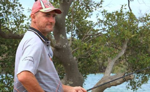 Kevin Blanch, of Grafton, unwinds by the Wooli River. Kevin Blanch, of Grafton, unwinds by the Wooli River.