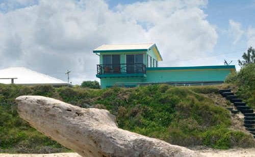 You don’t get much closer to beachfront living than this house at Wooli. You don’t get much closer to beachfront living than this house at Wooli.