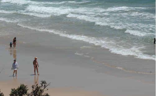 Spooky Beach, the scene of a dramatic surf rescue last week. Spooky Beach, the scene of a dramatic surf rescue last week.