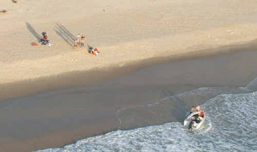 Fishermen were rescued at Chinamans Beach, Evans Head, yesterday. Fishermen were rescued at Chinamans Beach, Evans Head, yesterday.
