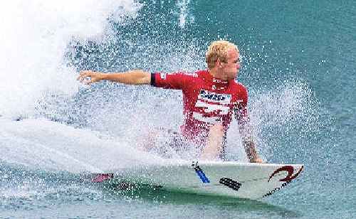 Lennox Head’s Stuart Kennedy shows his form yesterday at the ASP junior world championships at North Narrabeen in Sydney. Lennox Head’s Stuart Kennedy shows his form yesterday at the ASP junior world championships at North Narrabeen in Sydney.