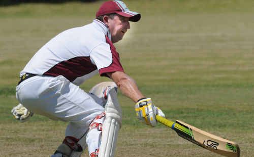 Brothers player Troy McLaren takes a run last week. Brothers player Troy McLaren takes a run last week.