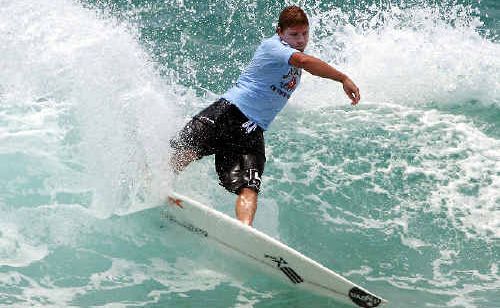 Le-Ba’s Marcus Aboody competing in the Queensland finals of the Surftag series at Duranbah. Le-Ba’s Marcus Aboody competing in the Queensland finals of the Surftag series at Duranbah.