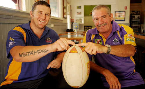 Grafton Rhinos’ Xavier Sullivan and Tony Stakehouse are looking forward to the knockout rugby league competition. Grafton Rhinos’ Xavier Sullivan and Tony Stakehouse are looking forward to the knockout rugby league competition.