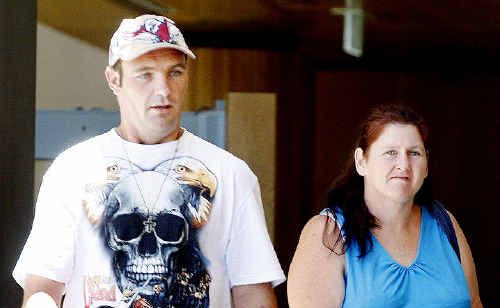 Barry Gordon Neale and Michelle Stewart leaving court yesterday. Barry Gordon Neale and Michelle Stewart leaving court yesterday.