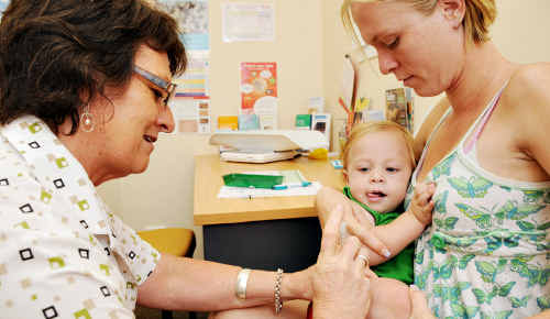 Wide Bay Hospital and Health Service data showed immunisation rates for the 12 months to December 2014, revealed 91.65% of the region’s children were vaccinated at age one – 0.13% higher than the state average. Wide Bay Hospital and Health Service data showed immunisation rates for the 12 months to December 2014, revealed 91.65% of the region’s children were vaccinated at age one – 0.13% higher than the state average.