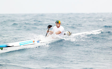Byron Bay surf ski paddler Kurt Tutt finished 13th in a hot field in ‘The Doctor’, the annual ocean race off the coast of Perth. Byron Bay surf ski paddler Kurt Tutt finished 13th in a hot field in ‘The Doctor’, the annual ocean race off the coast of Perth.