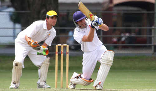 Easts batsman Doug Harris was strong in defence against Westlawn at McKittrick Park on Saturday. He plans on repeating the dose this weekend. Easts batsman Doug Harris was strong in defence against Westlawn at McKittrick Park on Saturday. He plans on repeating the dose this weekend.