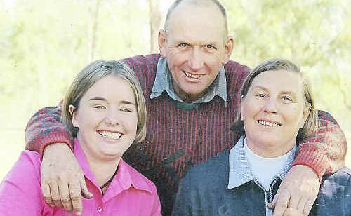 Jan Sinclair (right) and her husband James, with daughter Stephanie. Jan Sinclair (right) and her husband James, with daughter Stephanie.