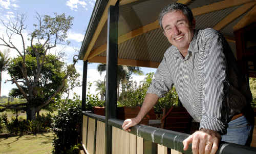 Nationals candidate for Page, Kevin Hogan, at his family home in Clunes. Nationals candidate for Page, Kevin Hogan, at his family home in Clunes.