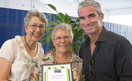 Lismore Citizen of the Year Deirdre Paillas with Mayor Jenny Dowell and Australia Day ambassador Craig Foster. Lismore Citizen of the Year Deirdre Paillas with Mayor Jenny Dowell and Australia Day ambassador Craig Foster.
