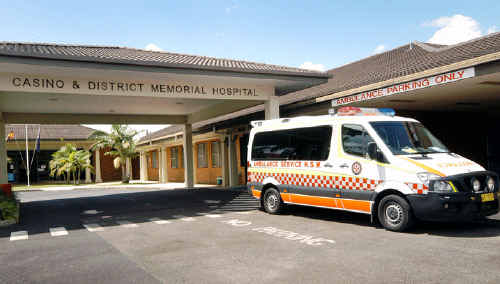 Casino and District Memorial Hospital. Casino and District Memorial Hospital.