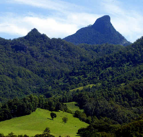 A VISIT to the summit of Mount Warning. A VISIT to the summit of Mount Warning.