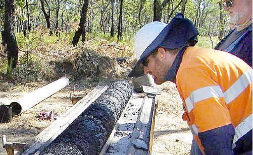 A planned coal mine is expected to yield 10 times more than initially expected. A planned coal mine is expected to yield 10 times more than initially expected.