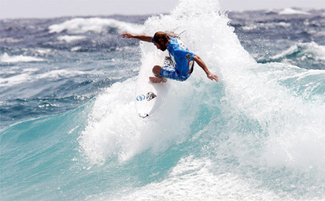Byron Bay’s Yerin Brown is pictured ripping in the final of the Rip Curl MP Classic at Duranbah last weekend. Byron Bay’s Yerin Brown is pictured ripping in the final of the Rip Curl MP Classic at Duranbah last weekend.