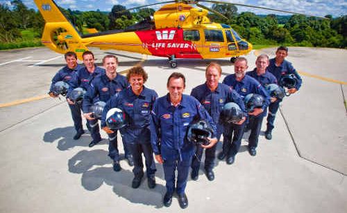 Aircrew of the Westpac Life Saver Rescue Helicopter worked hard in January. Aircrew of the Westpac Life Saver Rescue Helicopter worked hard in January.