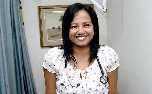 Dr Mahbuba Shampa is undertaking GP training at the Goonellabah Medical Centre as part of a pilot program to encourage city doctors to move to the bush. Dr Mahbuba Shampa is undertaking GP training at the Goonellabah Medical Centre as part of a pilot program to encourage city doctors to move to the bush.
