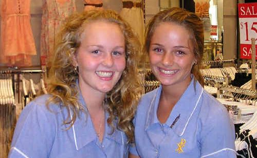 Ashleigh O’Connor and Kaitlin Barrell, both 14, are enjoying Year 9 at Clarence Valley Anglican School. Ashleigh O’Connor and Kaitlin Barrell, both 14, are enjoying Year 9 at Clarence Valley Anglican School.