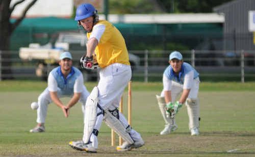 Westlawn’s Brad Inmon on his way to 42 against Coutts on Monday night. Westlawn’s Brad Inmon on his way to 42 against Coutts on Monday night.