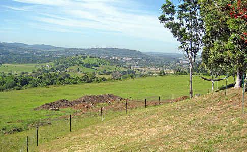 A view from the North Lismore Plateau. A view from the North Lismore Plateau.