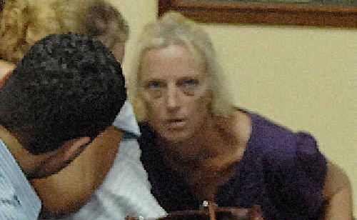 Ganene Gaye Coulter, of Tyndale, faced court yesterday. Ganene Gaye Coulter, of Tyndale, faced court yesterday.