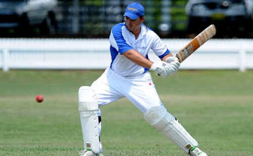 Tucabia Blue’s Matt Kroehnert will test the Harwood bowlers at Yamba. Tucabia Blue’s Matt Kroehnert will test the Harwood bowlers at Yamba.
