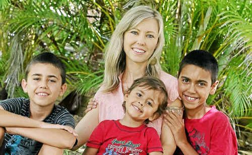 KARLA Williams with her three boys Elih, 9, Khaden, 4, and Jaawan, 11, who suffer from a rare form of renal sulfate wasting. KARLA Williams with her three boys Elih, 9, Khaden, 4, and Jaawan, 11, who suffer from a rare form of renal sulfate wasting.
